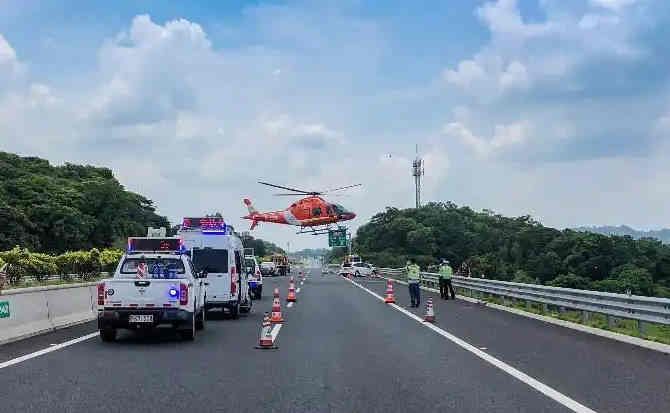 三元区高速公路汽车救援案例